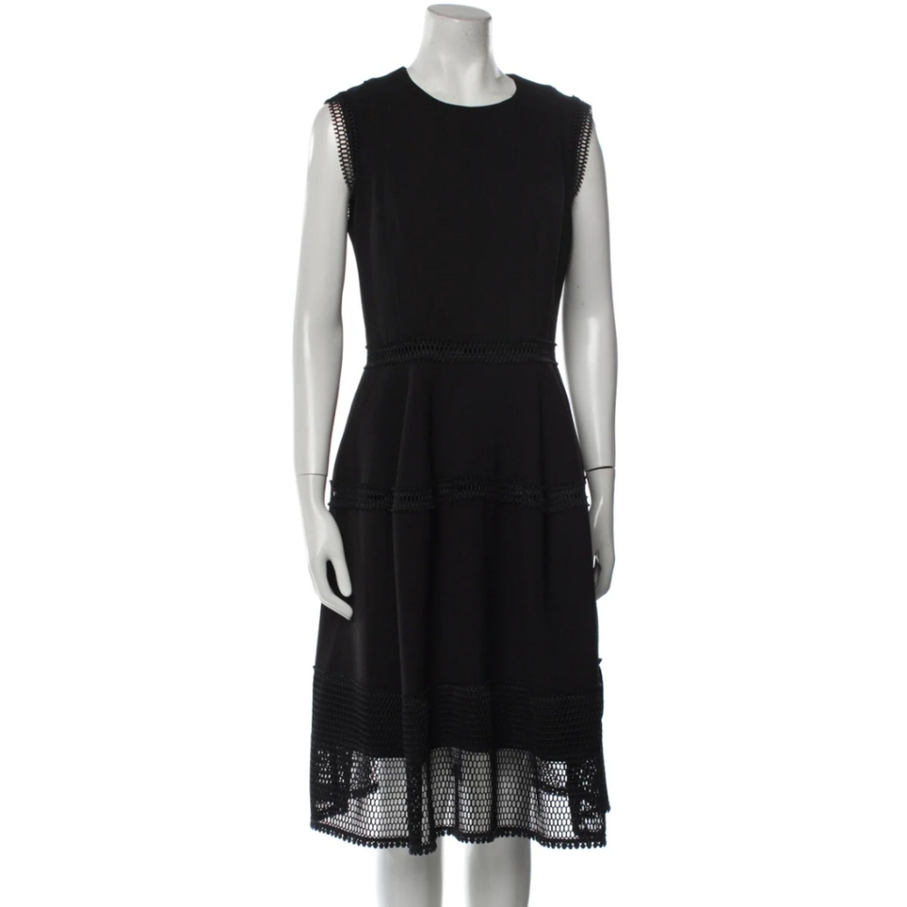 Gerard Darel A Line black dress